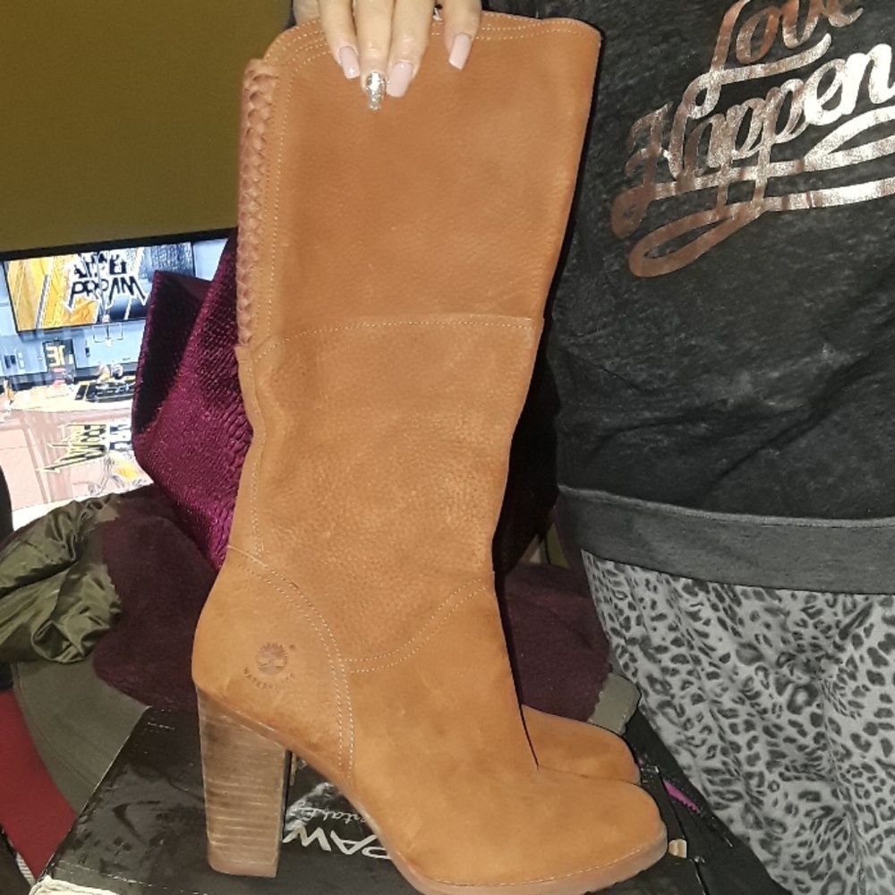 Timberland heeled boots